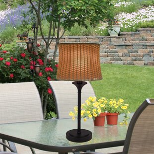 Outdoor best sale table lamp